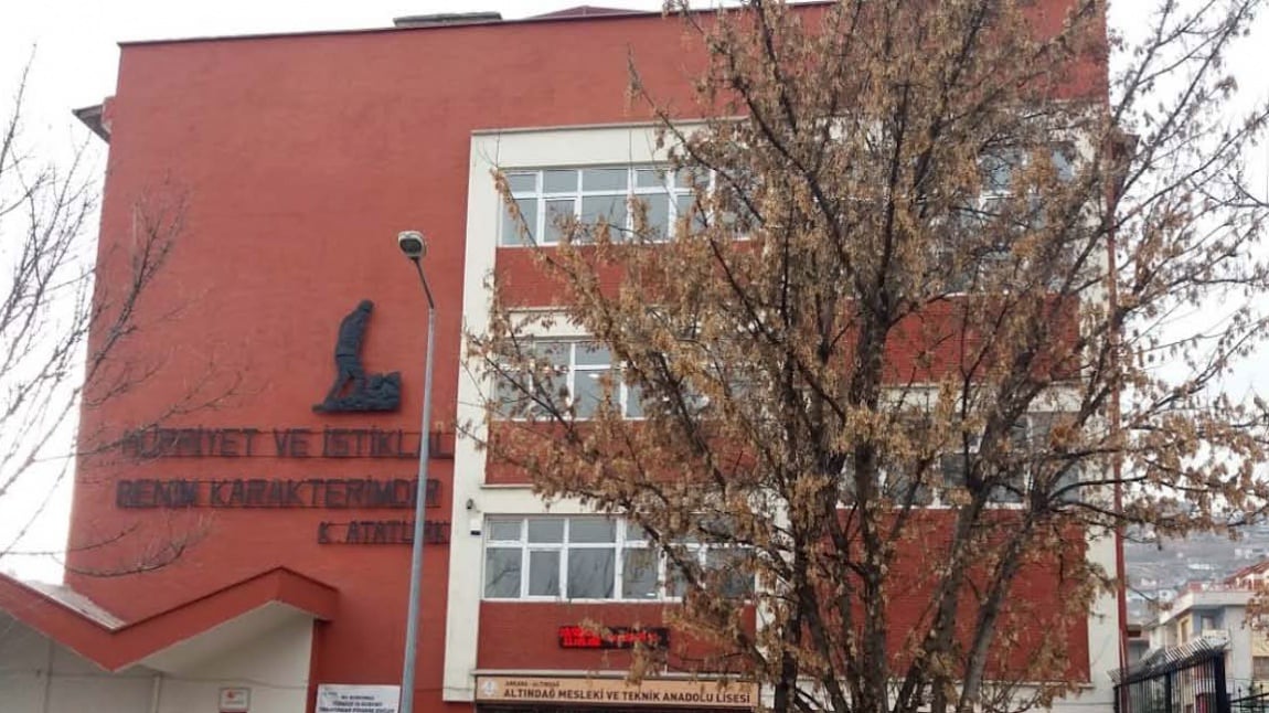 Altındağ Mesleki ve Teknik Anadolu Lisesi ANKARA ALTINDAĞ