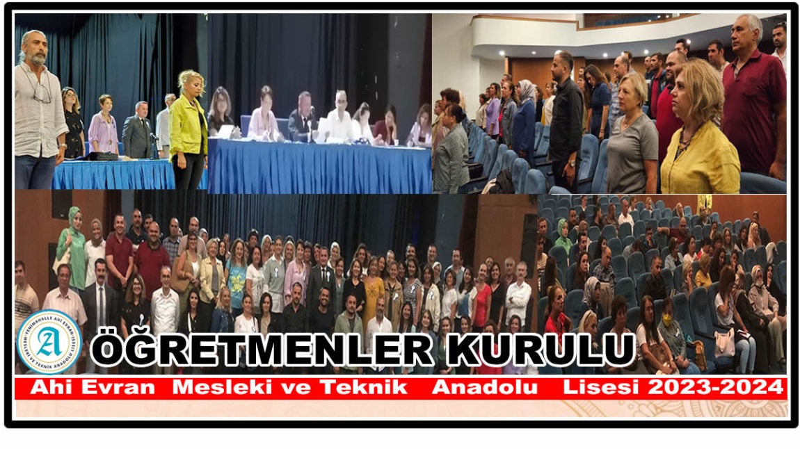 Ahi Evran Ticaret Mesleki ve Teknik Anadolu Lisesi ANKARA YENİMAHALLE
