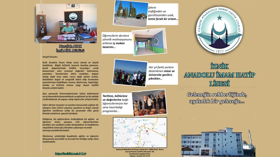 İznik Anadolu İmam Hatip Lisesi BURSA İZNİK