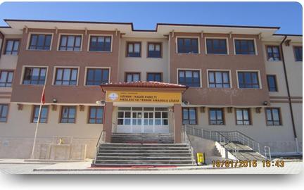 Seydişehir Leman-Kadir Parıltı Mesleki ve Teknik Anadolu Lisesi KONYA SEYDİŞEHİR