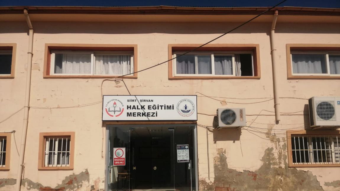 Şirvan Halk Eğitimi Merkezi SİİRT ŞİRVAN