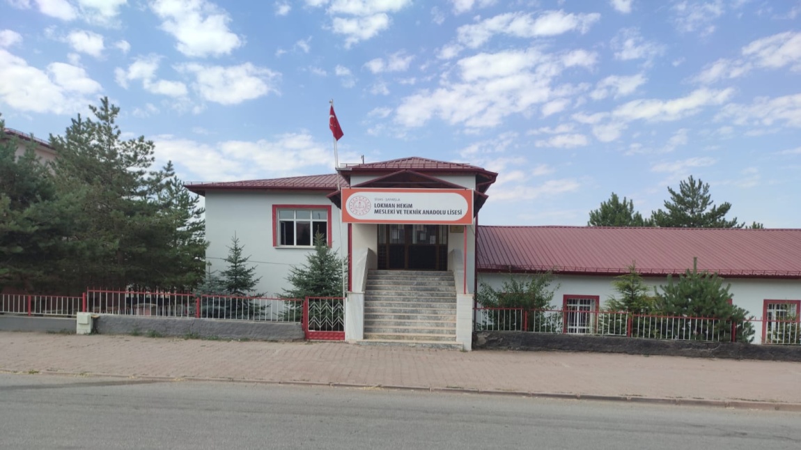 Şarkışla Lokman Hekim Mesleki ve Teknik Anadolu Lisesi SİVAS ŞARKIŞLA