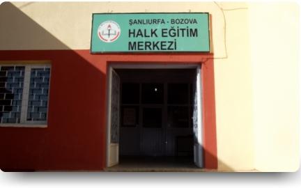 Bozova Halk Eğitimi Merkezi ŞANLIURFA BOZOVA