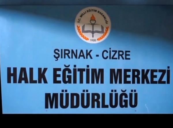 Cizre Halk Eğitimi Merkezi ŞIRNAK CİZRE