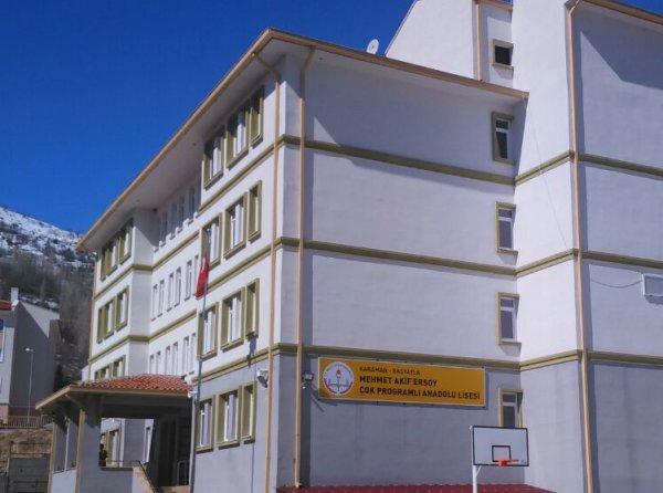Mehmet Akif Ersoy Çok Programlı Anadolu Lisesi KARAMAN BAŞYAYLA