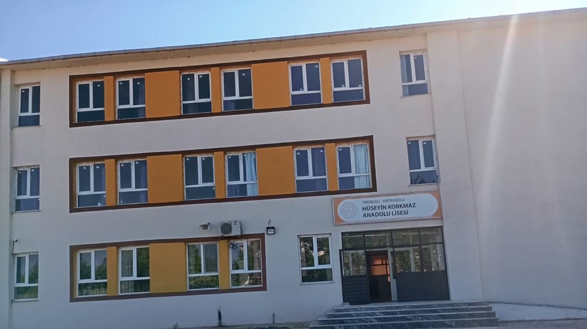 Hüseyin Korkmaz Anadolu Lisesi TEKİRDAĞ HAYRABOLU
