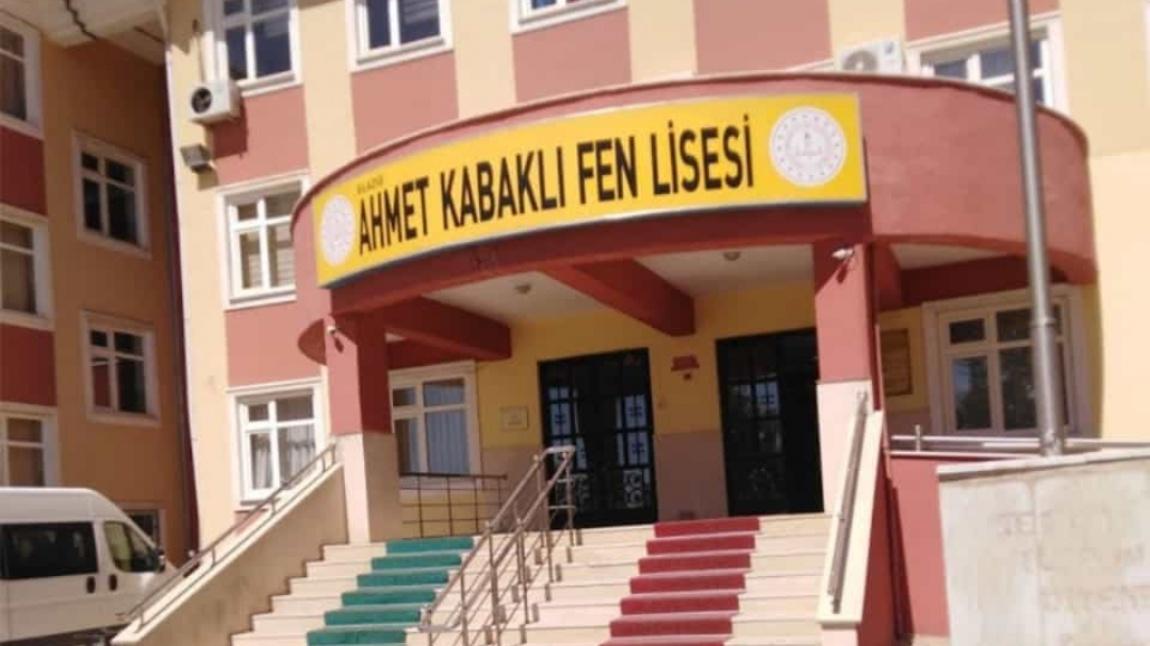 Ahmet Kabaklı Fen Lisesi ELAZIĞ MERKEZ