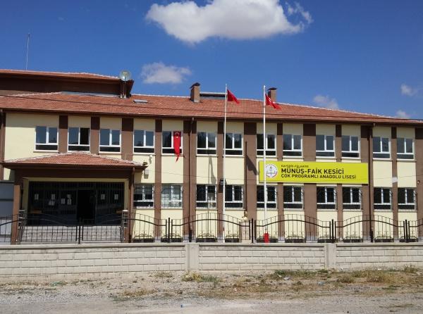 Felahiye Münüş Faik Kesici Çok Programlı Anadolu Lisesi KAYSERİ FELAHİYE