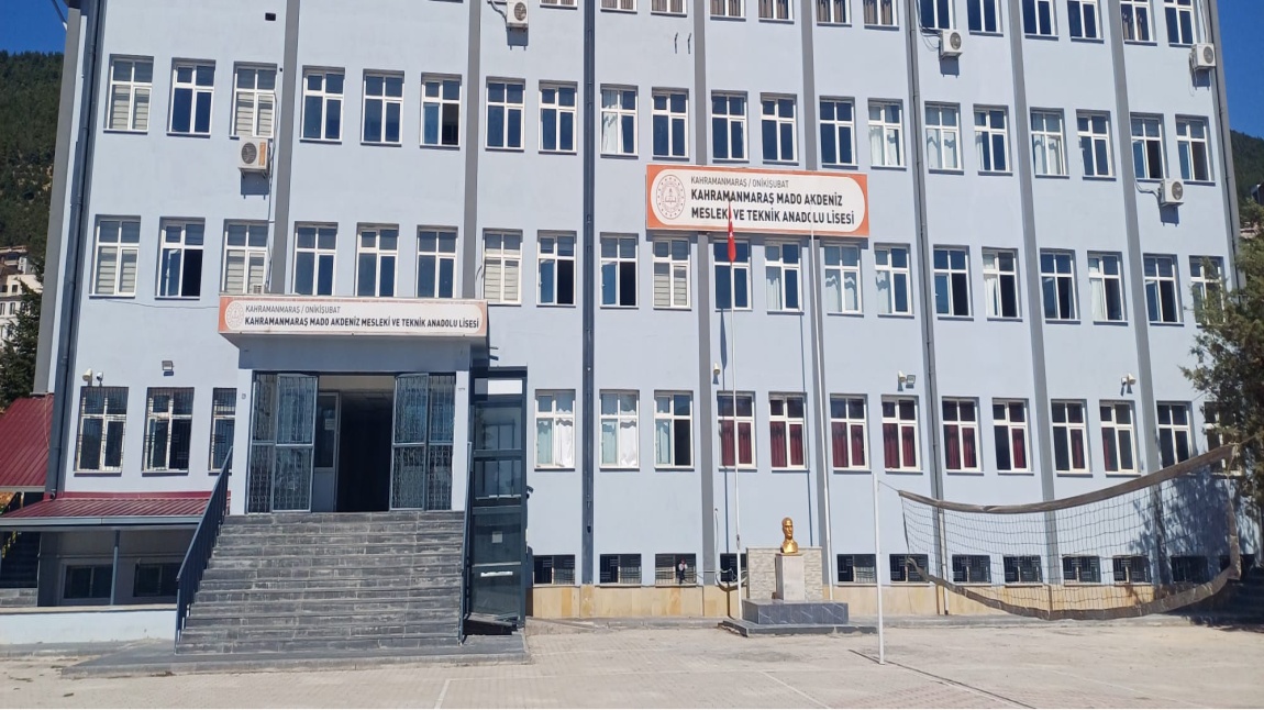 Kahramanmaraş Mado Akdeniz Turizm Mesleki ve Teknik Anadolu Lisesi KAHRAMANMARAŞ ONİKİŞUBAT
