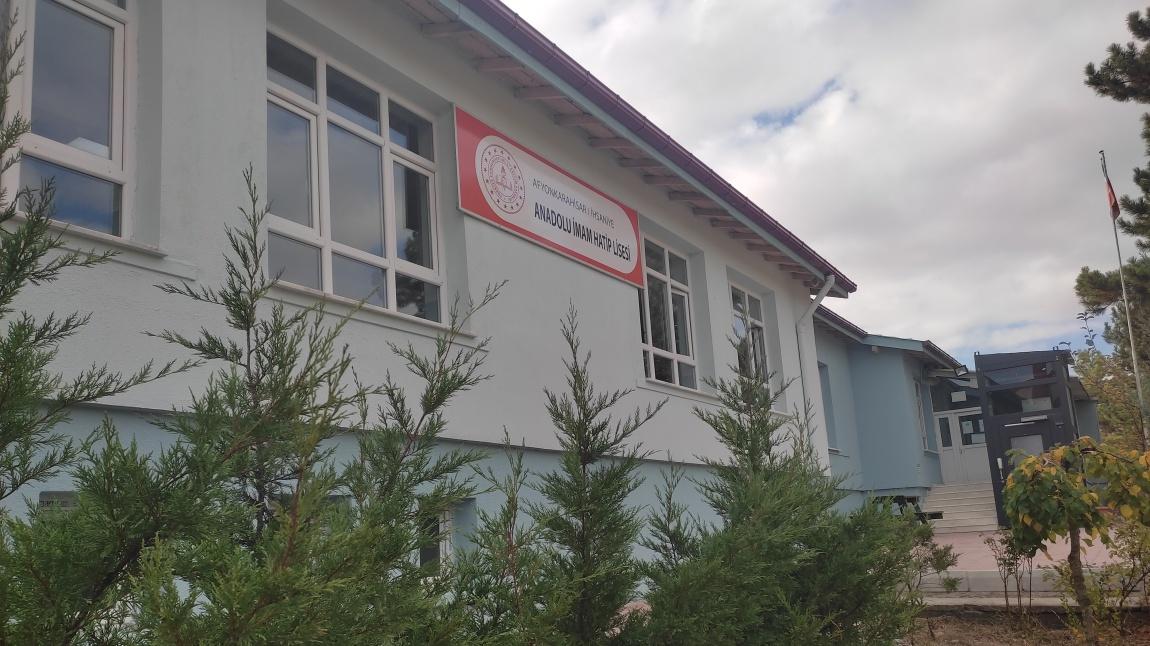 İhsaniye Anadolu İmam Hatip Lisesi AFYONKARAHİSAR İHSANİYE