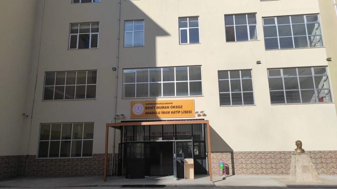 Şehit Numan Öksüz Anadolu İmam Hatip Lisesi KAHRAMANMARAŞ ANDIRIN