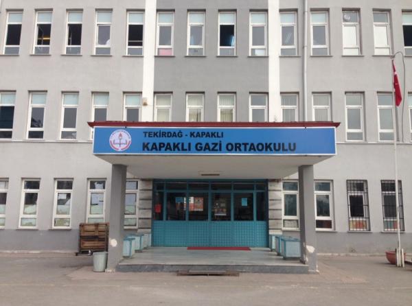 Kapaklı Gazi Ortaokulu TEKİRDAĞ KAPAKLI