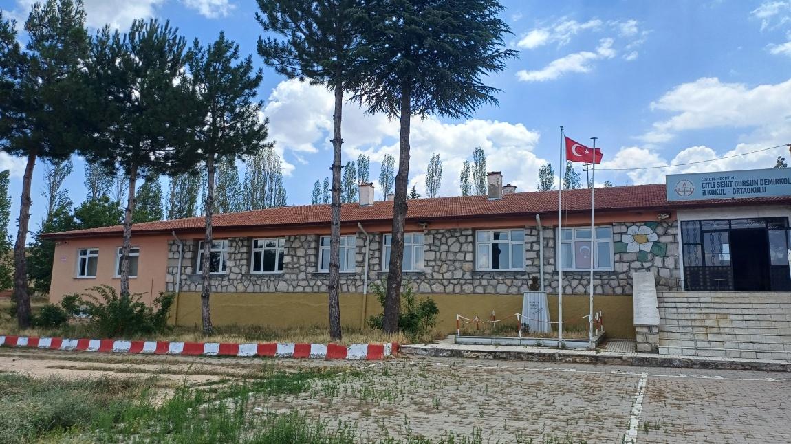 Çitli Şehit Dursun Demirkol İlkokulu ÇORUM MECİTÖZÜ