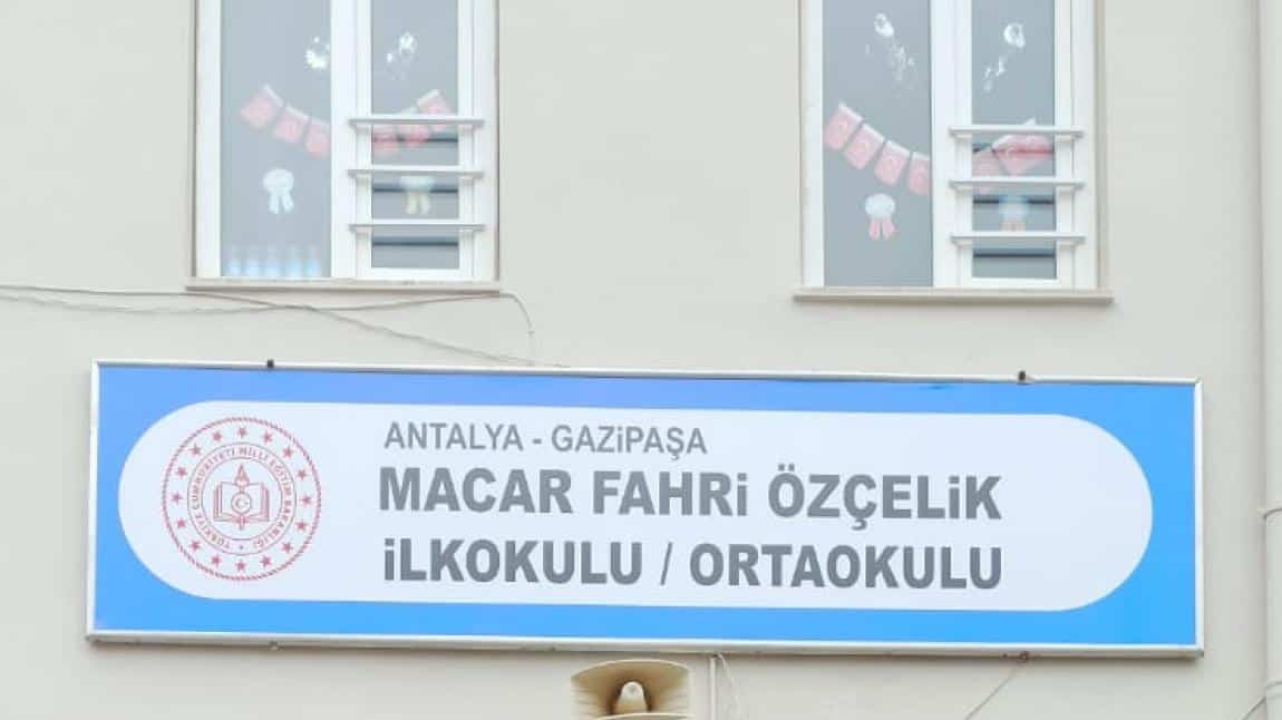 Macar Fahri Özçelik İlkokulu ANTALYA GAZİPAŞA