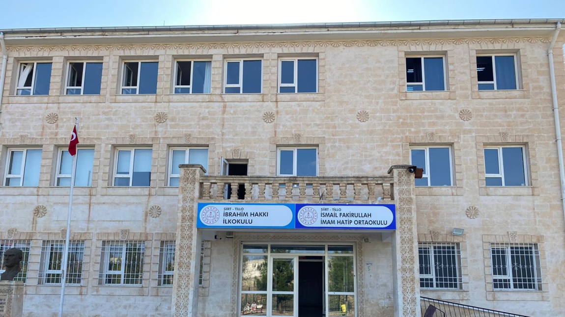 İbrahim Hakkı İlkokulu SİİRT TİLLO