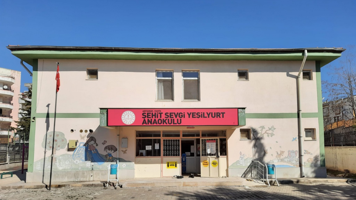 Şehit Sevgi Yeşilyurt Anaokulu ADIYAMAN KAHTA