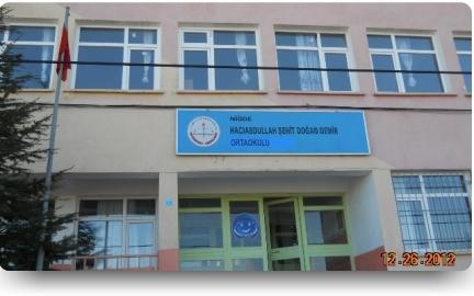 Hacıabdullah Şehit Doğan Demir Ortaokulu NİĞDE MERKEZ