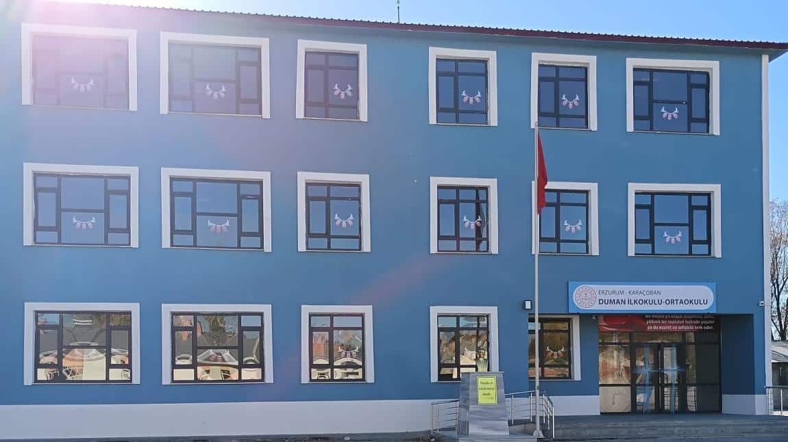 Duman İlkokulu ERZURUM KARAÇOBAN
