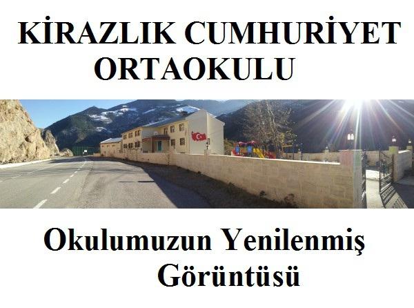 Kirazlık Cumhuriyet Ortaokulu GÜMÜŞHANE TORUL