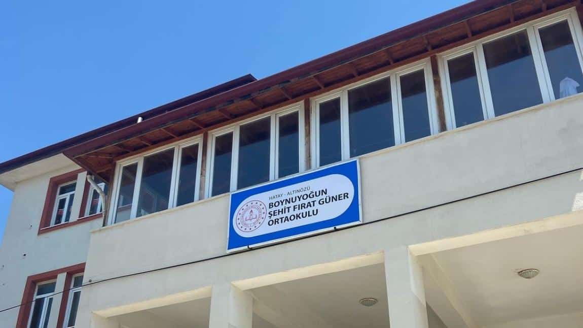 Boynuyoğun Şehit Fırat Güner Ortaokulu HATAY ALTINÖZÜ