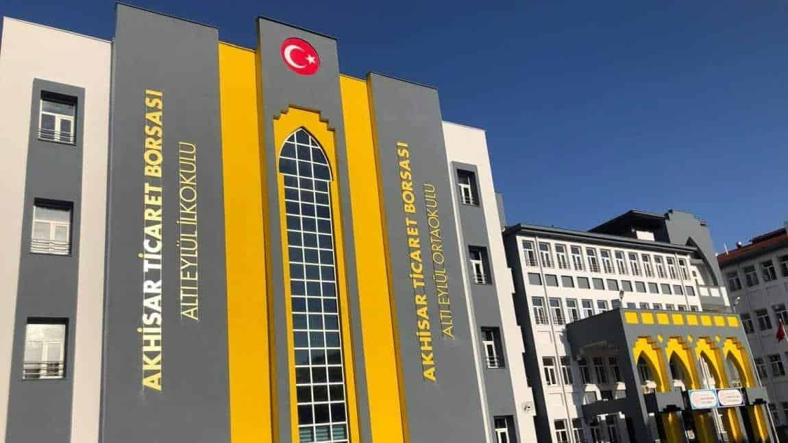 Akhisar Ticaret Borsası-Altı Eylül İlkokulu MANİSA AKHİSAR