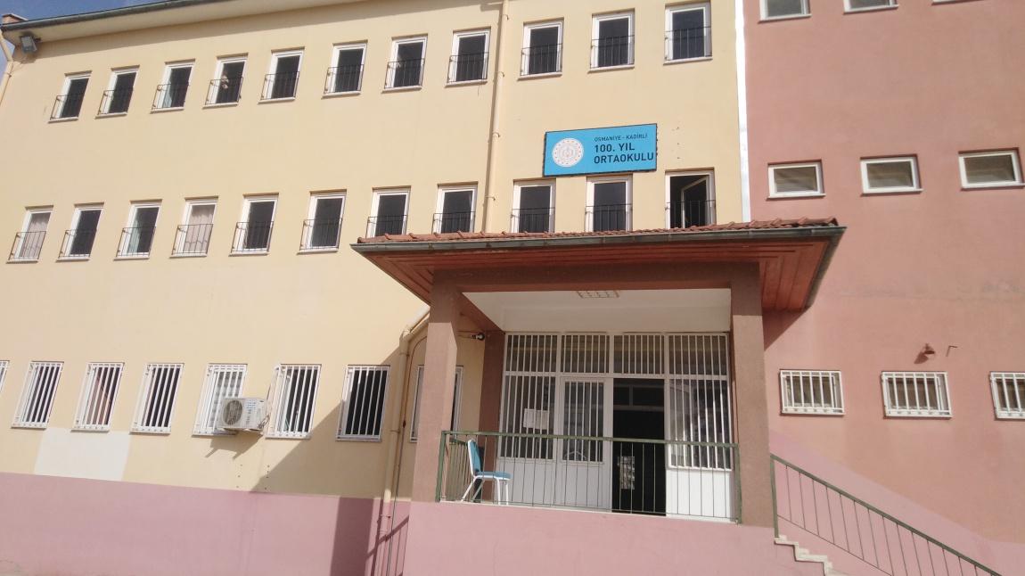 100.Yıl Ortaokulu OSMANİYE KADİRLİ