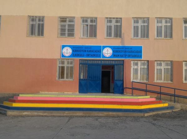 Kırkkoyun Köyü Karacadağ Ortaokulu DİYARBAKIR BAĞLAR