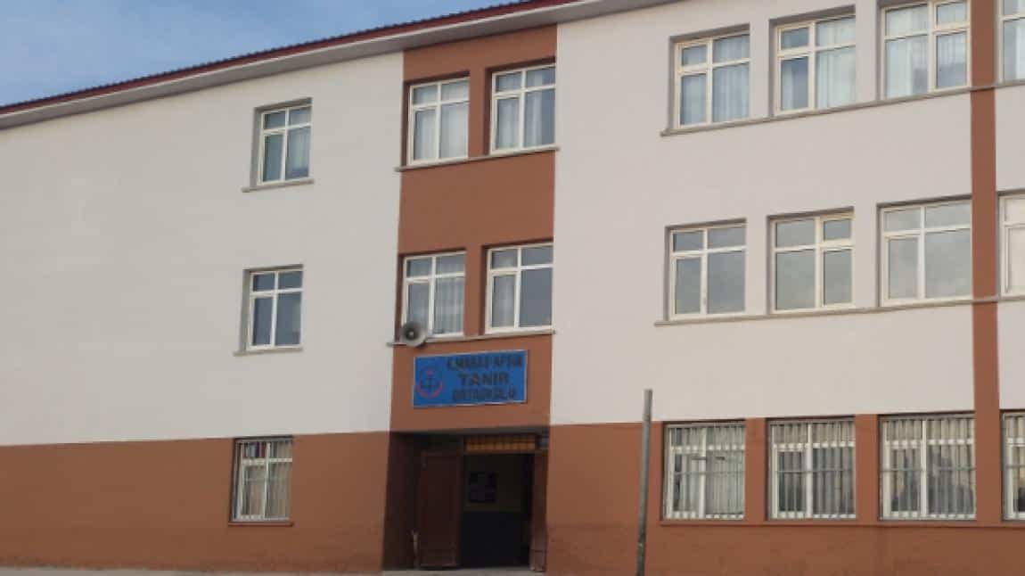 Tanır Şehit Sıtkı Çoban İlkokulu KAHRAMANMARAŞ AFŞİN