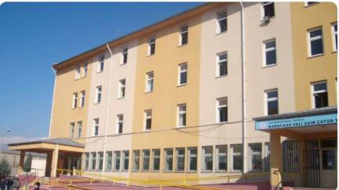 Karacasu Vali Saim Çotur Yatılı Bölge Ortaokulu KAHRAMANMARAŞ DULKADİROĞLU