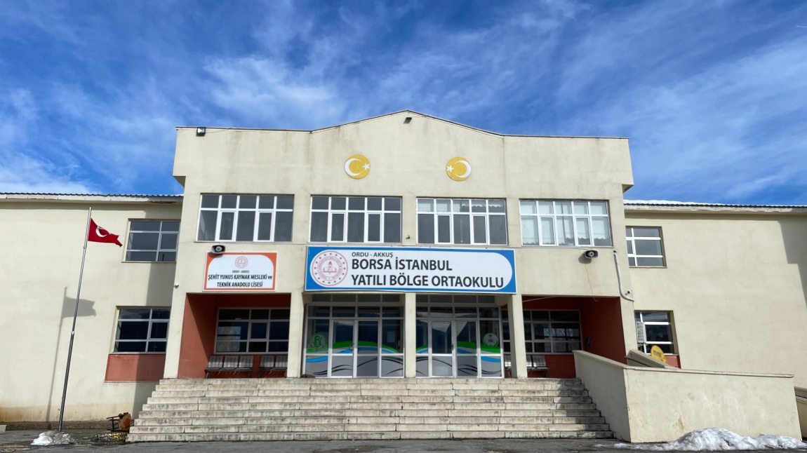 Akkuş Borsa İstanbul Yatılı Bölge Ortaokulu ORDU AKKUŞ