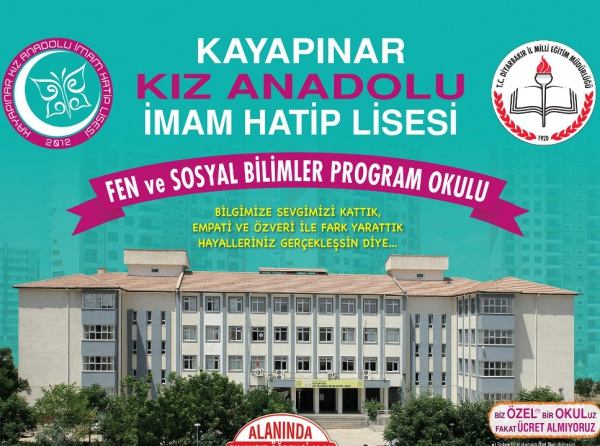 Kayapınar Kız Anadolu İmam Hatip Lisesi DİYARBAKIR KAYAPINAR