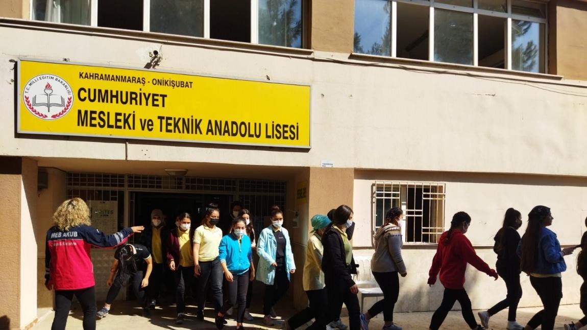 Cumhuriyet Mesleki ve Teknik Anadolu Lisesi KAHRAMANMARAŞ ONİKİŞUBAT