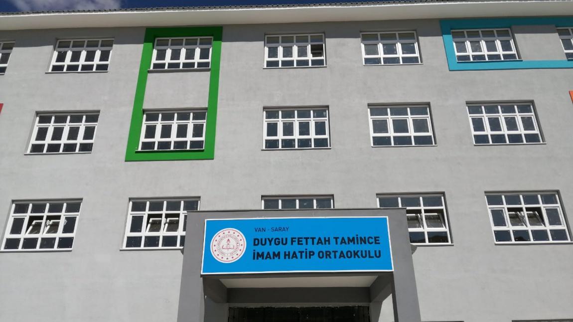 Duygu Fettah Tamince İmam Hatip Ortaokulu VAN SARAY