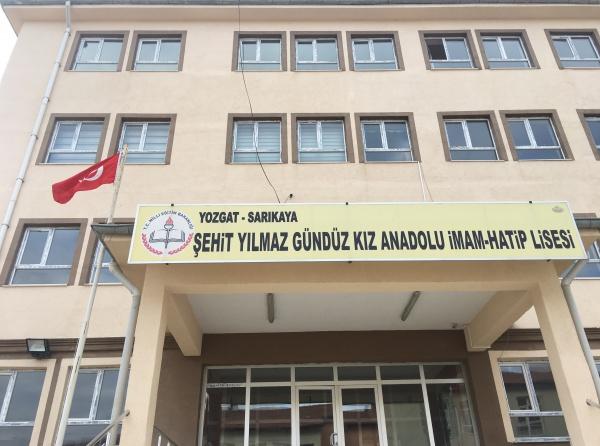 Şehit Yılmaz Gündüz Kız Anadolu İmam Hatip Lisesi YOZGAT SARIKAYA