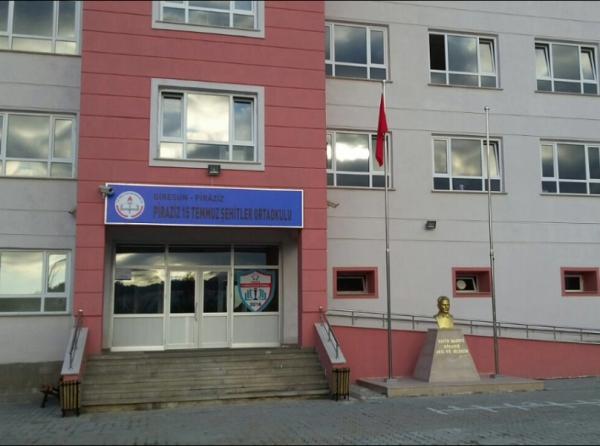 Piraziz 15 Temmuz Şehitler Ortaokulu GİRESUN PİRAZİZ