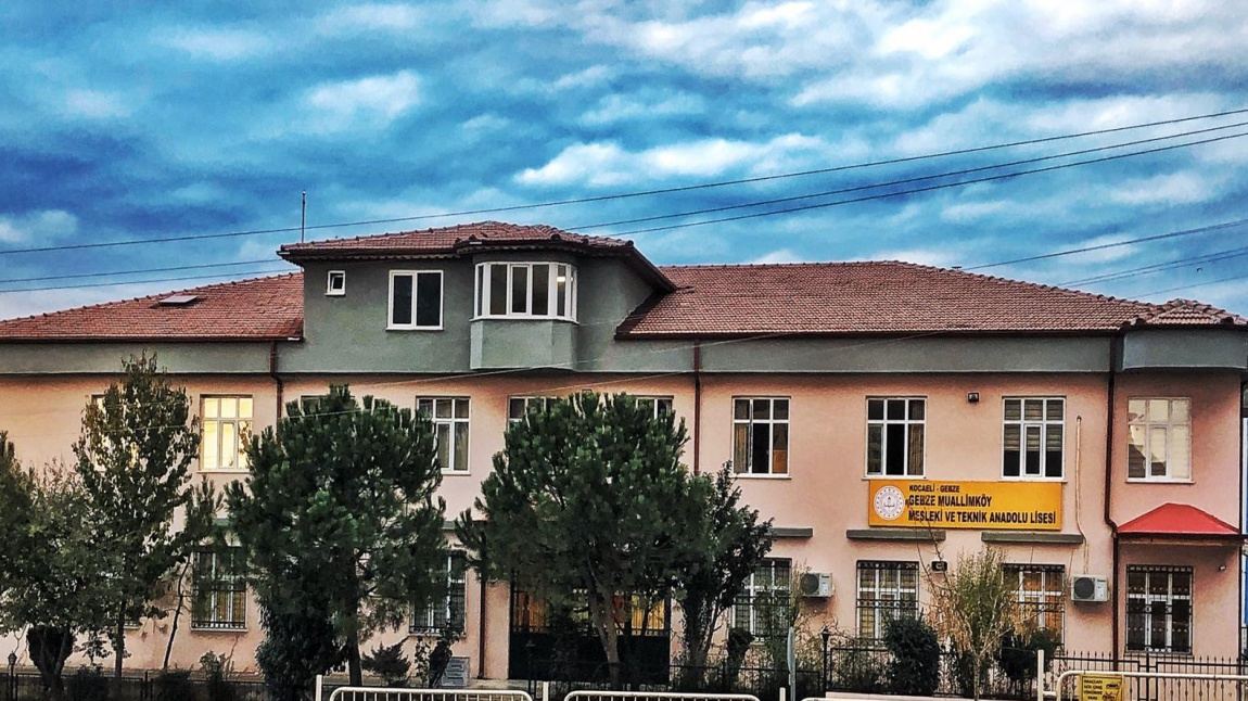 Gebze Muallimköy Turizm Mesleki ve Teknik Anadolu Lisesi KOCAELİ GEBZE