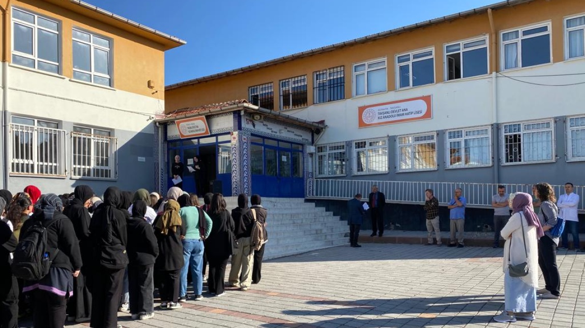 Tavşanlı Devlet Ana Kız Anadolu İmam Hatip Lisesi KÜTAHYA TAVŞANLI