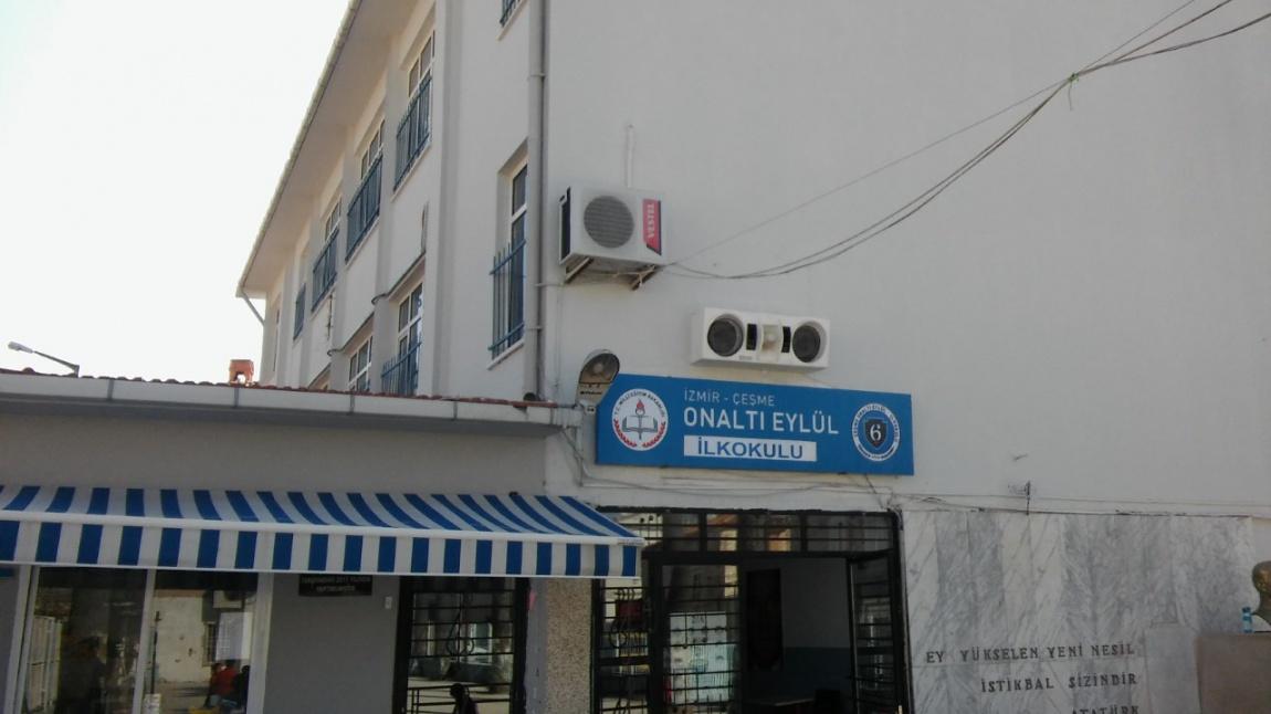 Onaltı Eylül İlkokulu İZMİR ÇEŞME