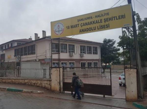18 Mart Çanakkale Şehitleri Anadolu Lisesi ŞANLIURFA HALİLİYE