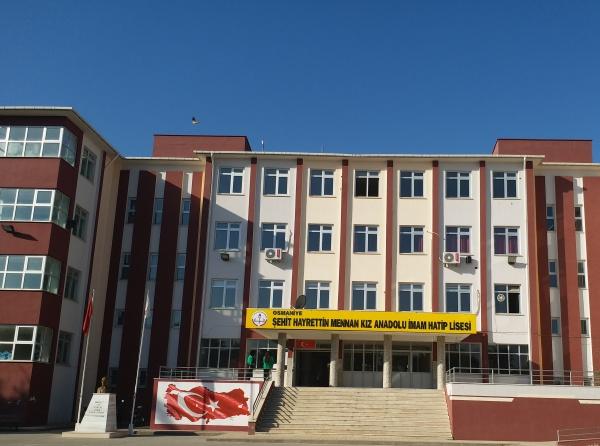Şehit Hayrettin Mennan Kız Anadolu İmam Hatip Lisesi OSMANİYE MERKEZ