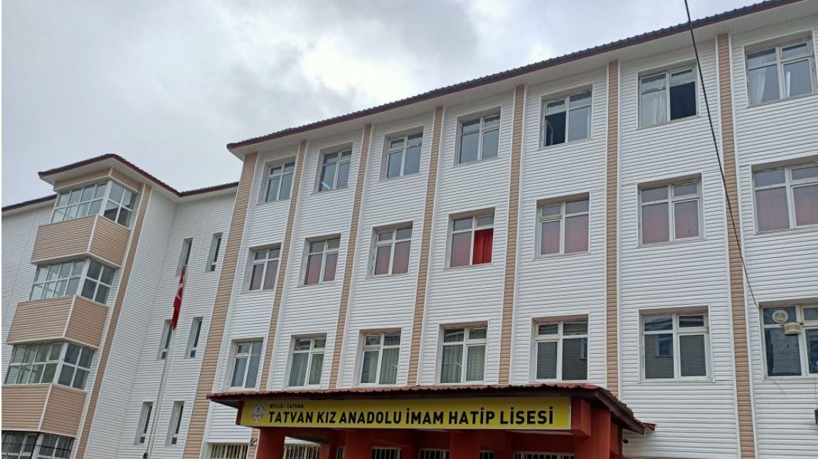 Tatvan Kız Anadolu İmam Hatip Lisesi BİTLİS TATVAN