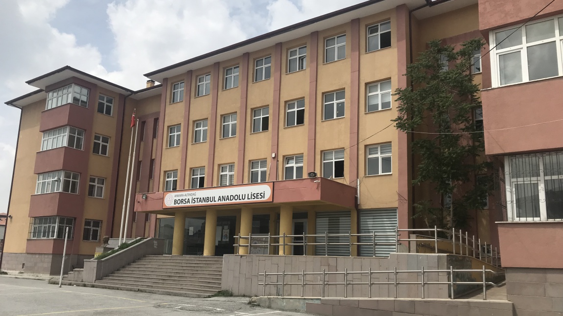 Borsa İstanbul Anadolu Lisesi ANKARA ALTINDAĞ