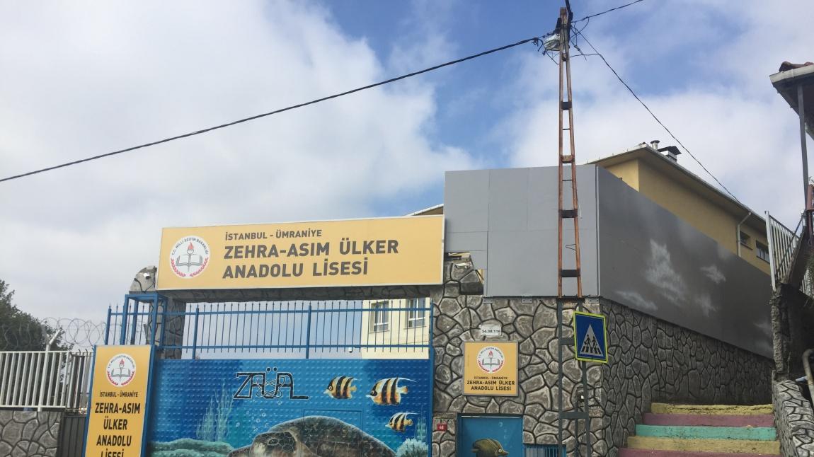 Zehra-Asım Ülker Anadolu Lisesi İSTANBUL ÜMRANİYE
