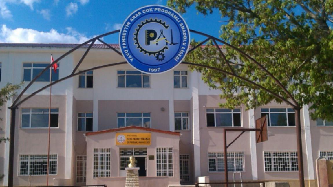 Yavu Fahrettin Arar Anadolu Lisesi SİVAS YILDIZELİ