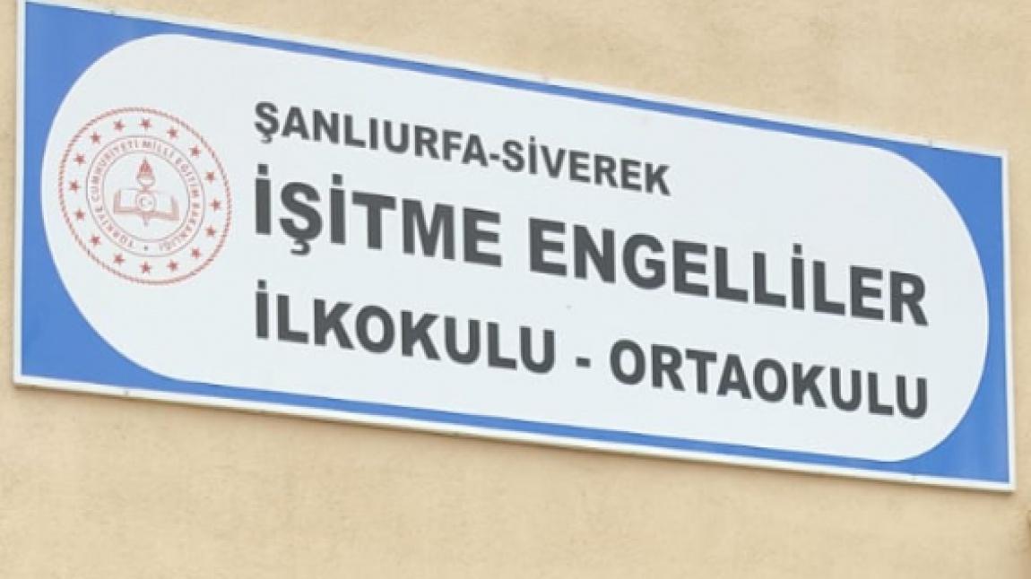 Siverek İşitme Engelliler İlkokulu ŞANLIURFA SİVEREK