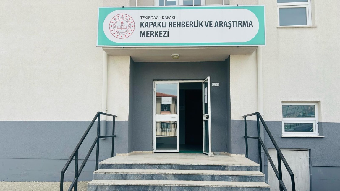 Kapaklı Rehberlik ve Araştırma Merkezi TEKİRDAĞ KAPAKLI
