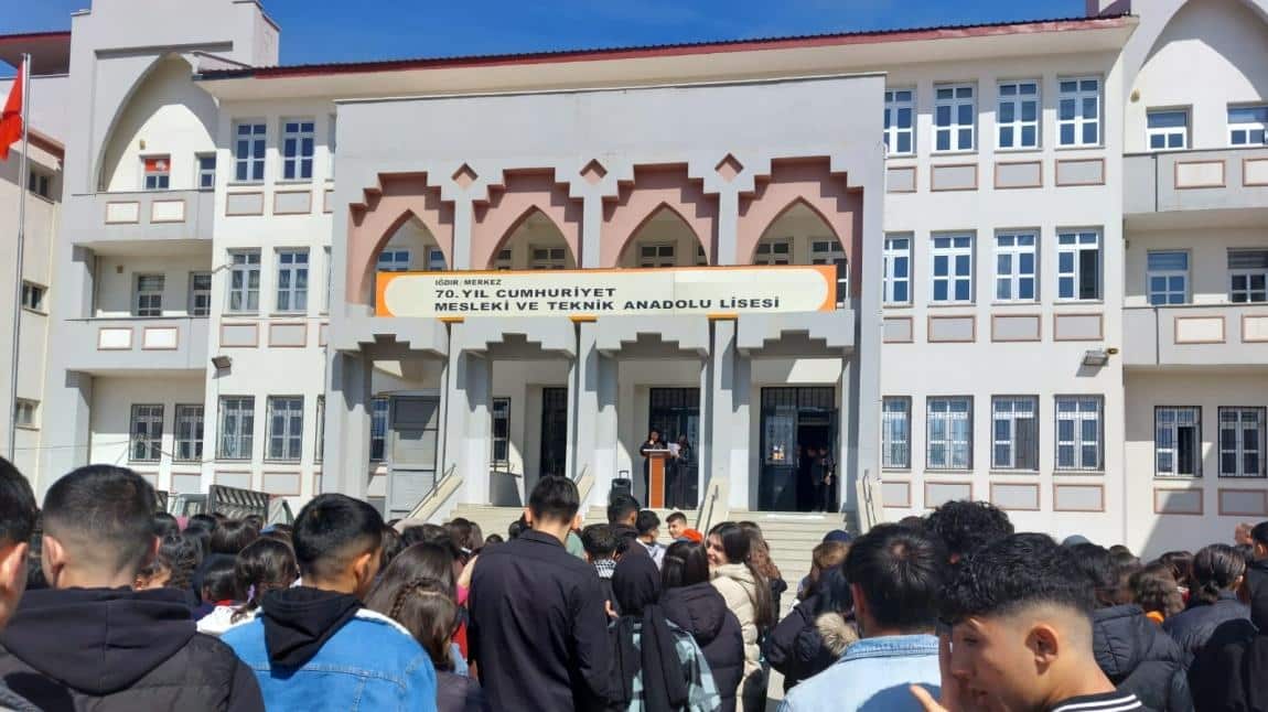 70. Yıl Cumhuriyet Mesleki ve Teknik Anadolu Lisesi IĞDIR MERKEZ