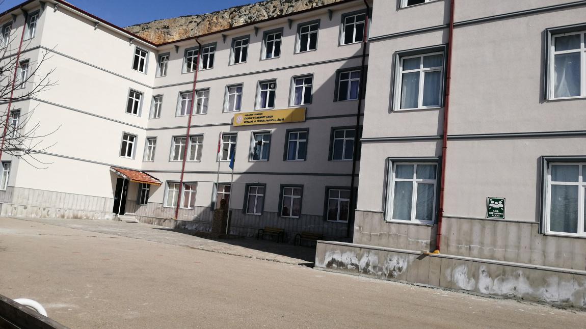 Fikriye ve Mehmet Çakır Mesleki ve Teknik Anadolu Lisesi KARAMAN ERMENEK