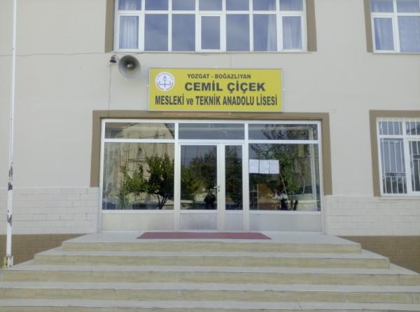 Cemil Çiçek Mesleki ve Teknik Anadolu Lisesi YOZGAT BOĞAZLIYAN