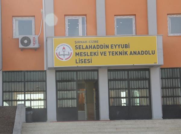 Selahaddin Eyyubi Mesleki ve Teknik Anadolu Lisesi ŞIRNAK CİZRE